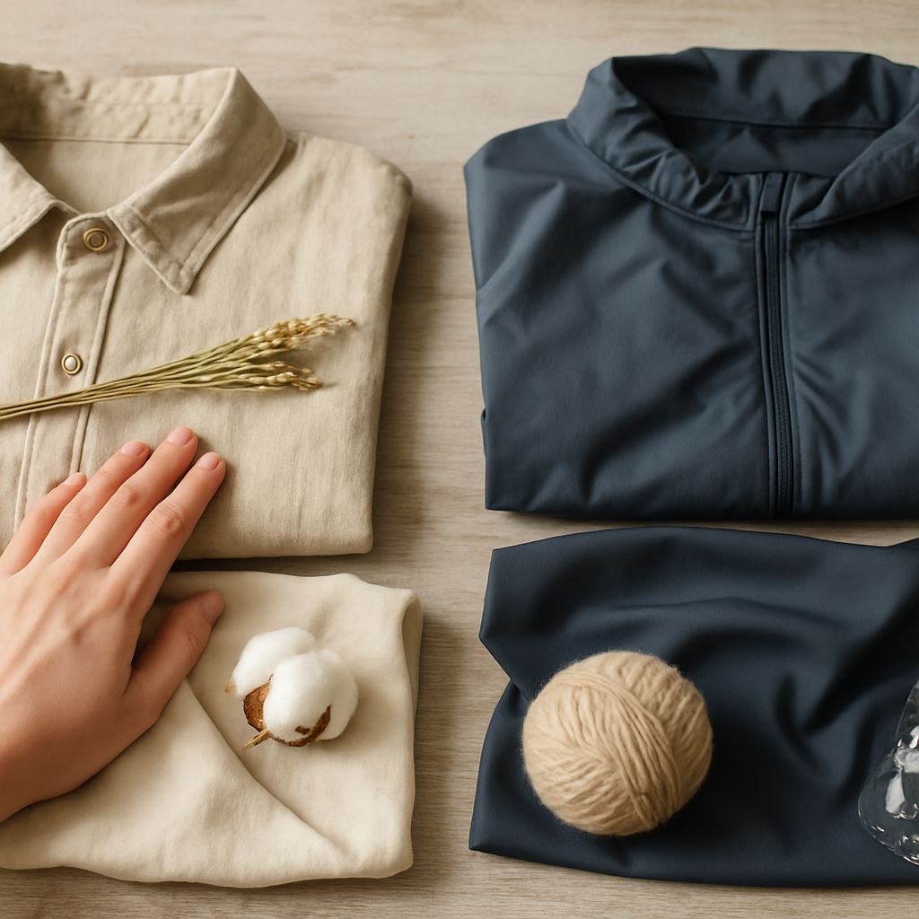 H2O-Notes: Naturfasern vs Synthetik – nachhaltige Mode im Fokus 9d2ec854 3ccd 4f8e 8f45 6d8f49f24000